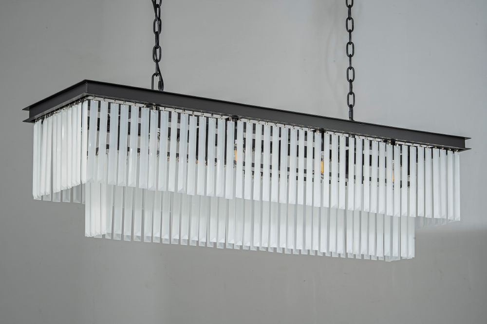 Люстра Odeon 10C/P black/frost