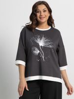 Блуза Нукси (серая) Б15172-4М LT Collection