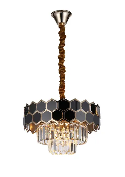 26016/4+2 BLACK+GOLD (1) Люстра (RL)