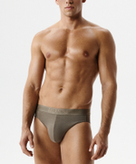 Мужские трусы слипы спорт Atlantic, 1 шт. в уп., микромодал, темно-серые, MP-1590