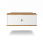 Тумба прикроватная подвесная ROYAL 5300 эко (Дуб Кантри-р.золото)