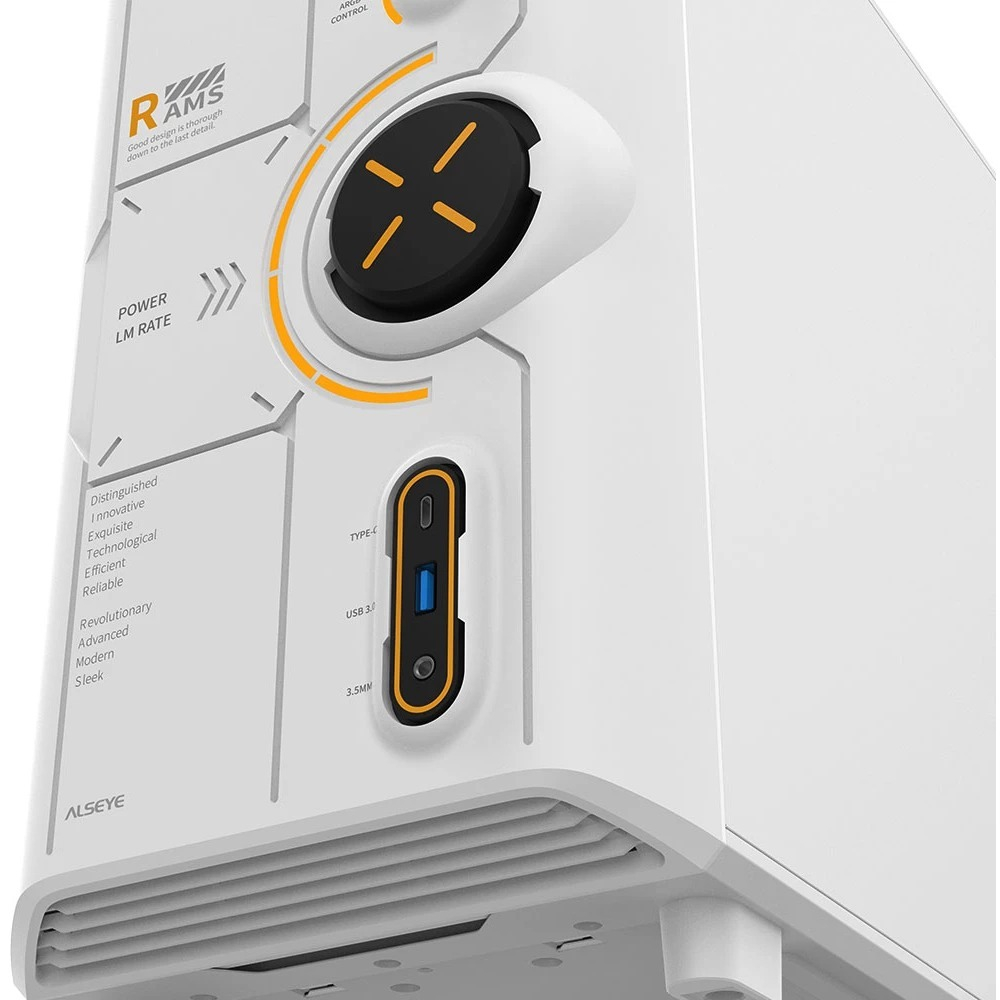 Корпус mATX ALSEYE RAMS 2.0 240-W