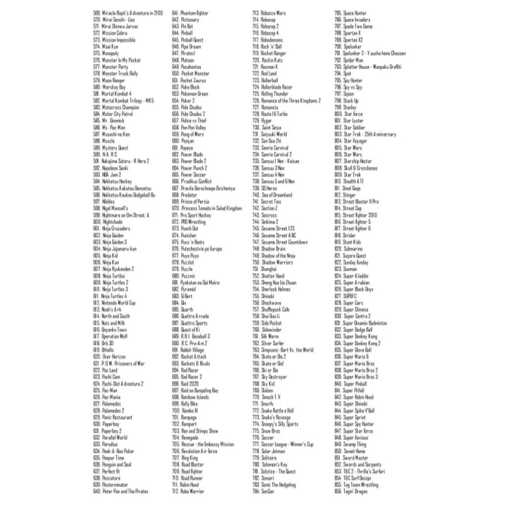 Игровая приставка DENDY Gibrid 2380 игр (8+16bit+Neo+Nintendo)