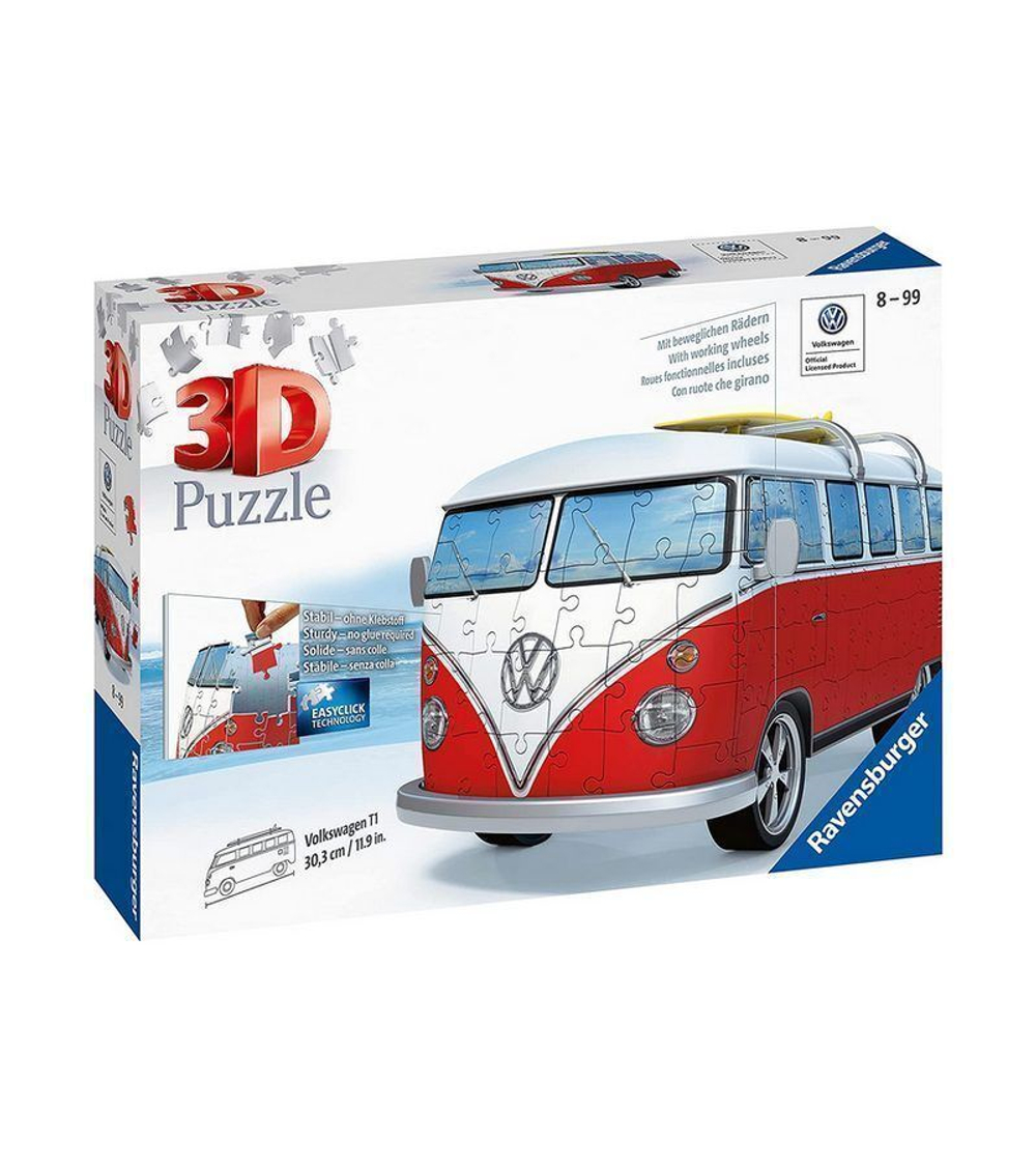 3D Пазл Ravensburger VW Bus T1, 162 эл.