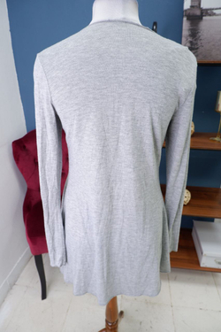 Кардиган серого цвета 42 размер