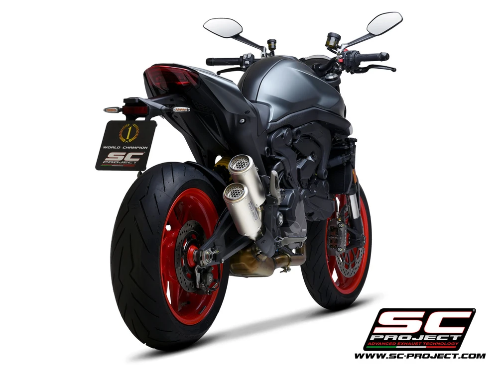 Выхлоп SC-Project Twin CR-T titanium