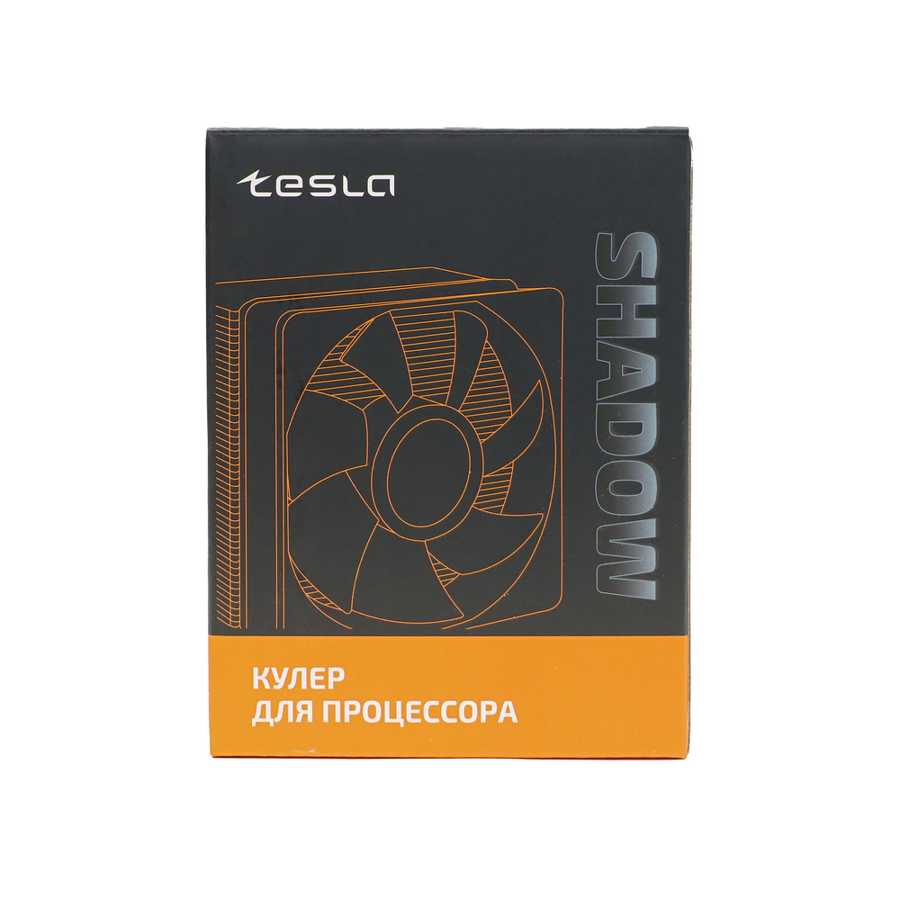 Кулер для CPU TESLA SHADOW 902, 1х92мм, 2400rpm, 3-pin, Al+Cu, серебристый-черный-белый, 52CFM, 23дБ, 2-PIPE(прямой контакт), TDP 110Вт, INTEL 1700/1200/115x/775/1366, AMD AM5/AM4/AM3(+)/AM2(+)/FM2(+)/FM1/754/940/939 (TSL-902-SD)