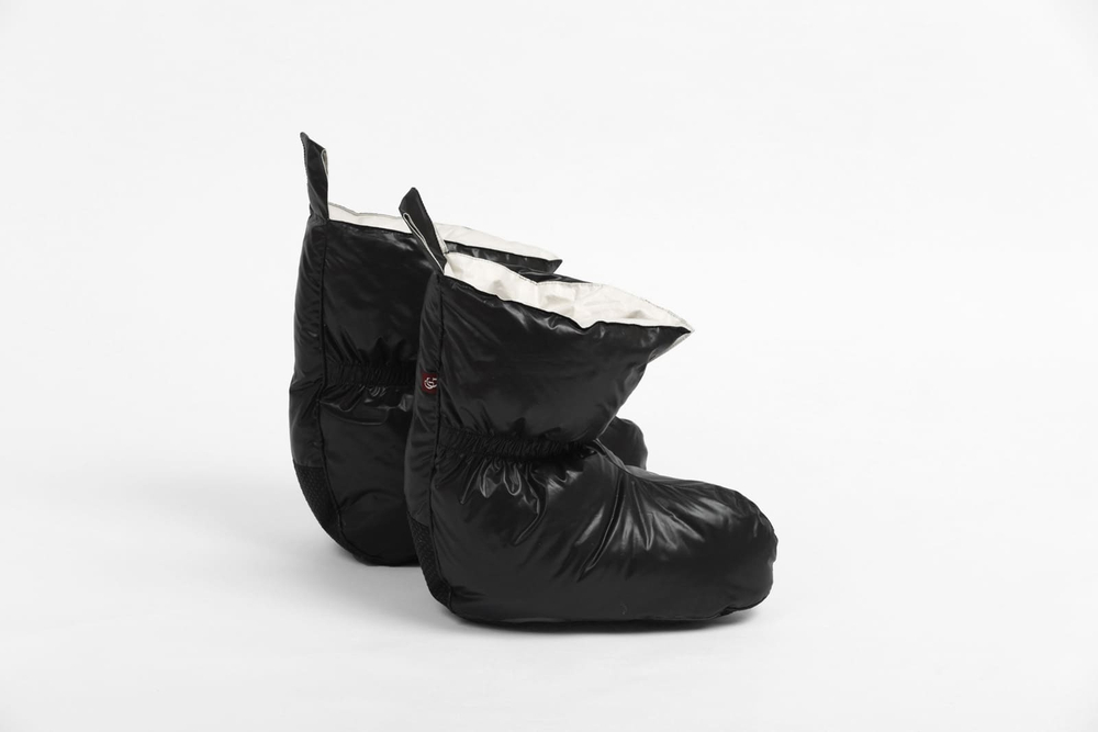 Сапожки-носочки пуховые German Grass Comfort Socks Travel Grass Black черные