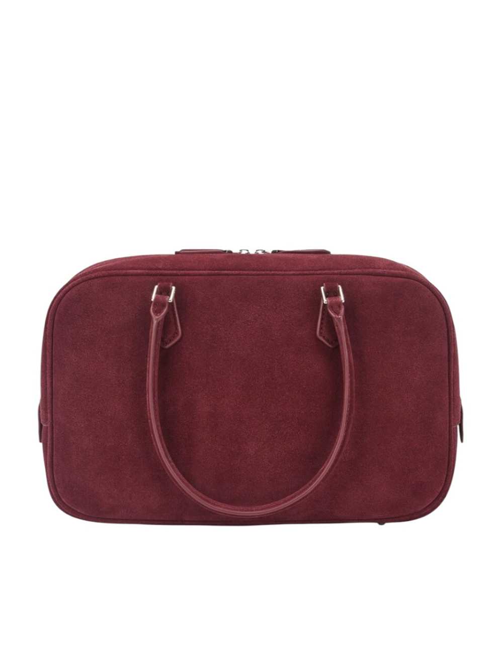 Bag ROMA M NEW suede berry color