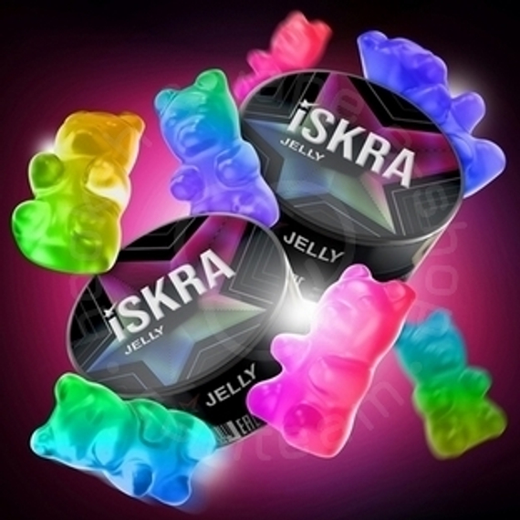 Табак для кальяна Искра (ISKRA), 25 г (Мармелад (Jelly))