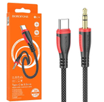 Аудио Адаптер BOROFONE BL14 Type-C - 3.5mm AUX (черный) подходит для Samsung