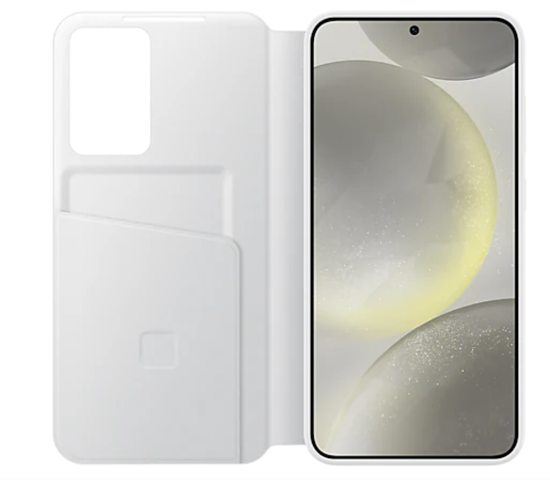 Чехол  Книжка Smart View Wallet Case S24 ( белый)