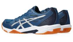 Мужские кроссовки для бадминтона/сквоша Asics Gel-Rocket 11 - mako blue/pure silver