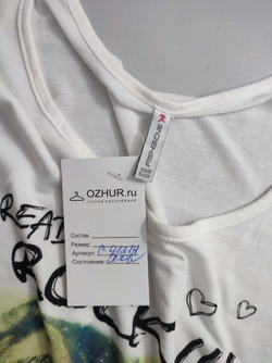 Майка Fishbone с принтом 44-52 размер