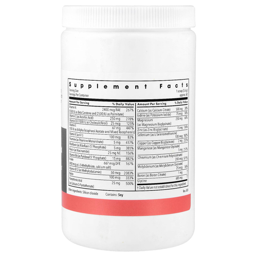 Metabolic Maintenance, основа витаминов и минералов в порошке, 340 г