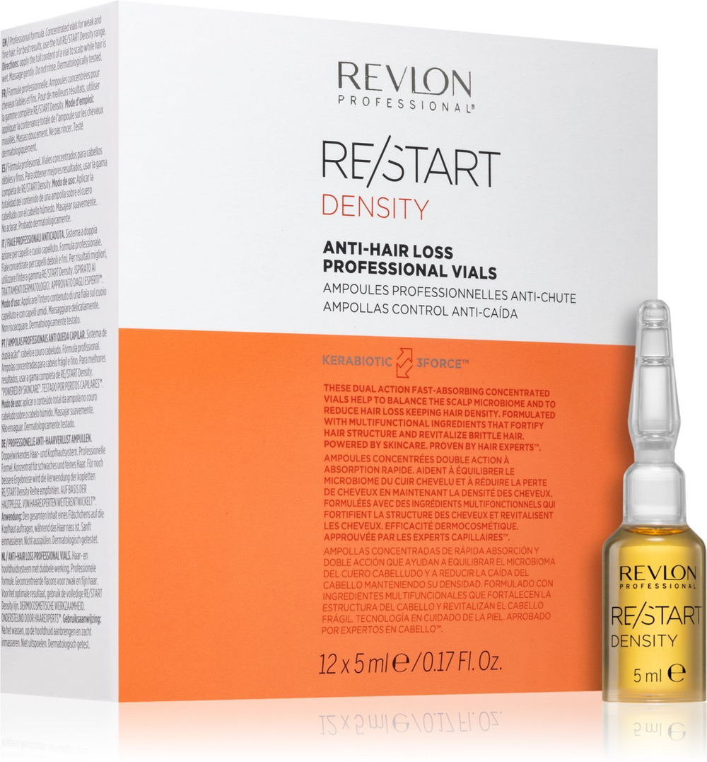 Revlon Professional Re/Start Density - интенсивное лечение против выпадения волос /   12x5  ml  / GTIN 8432225127422