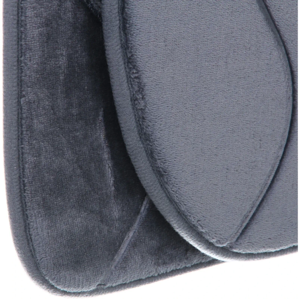 Набор для ванной и туалета 3 пр. «Волна» ( 2 коврика 50*80+50*40, 1 чехол на крышку унитаза) серый