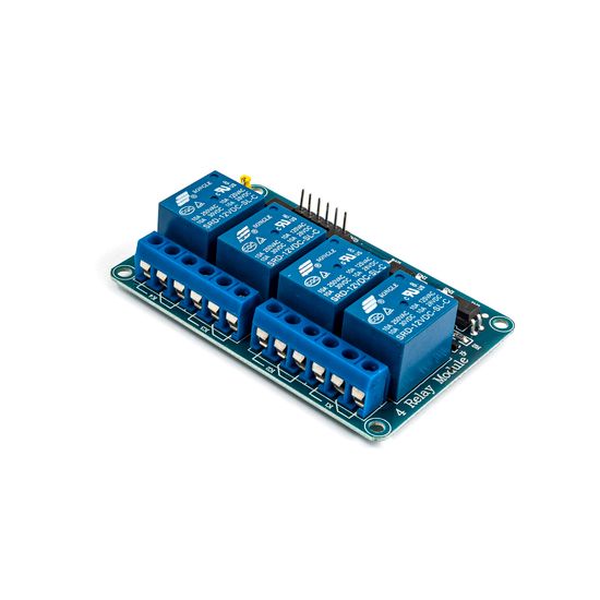 Реле 4 канальное 12 в