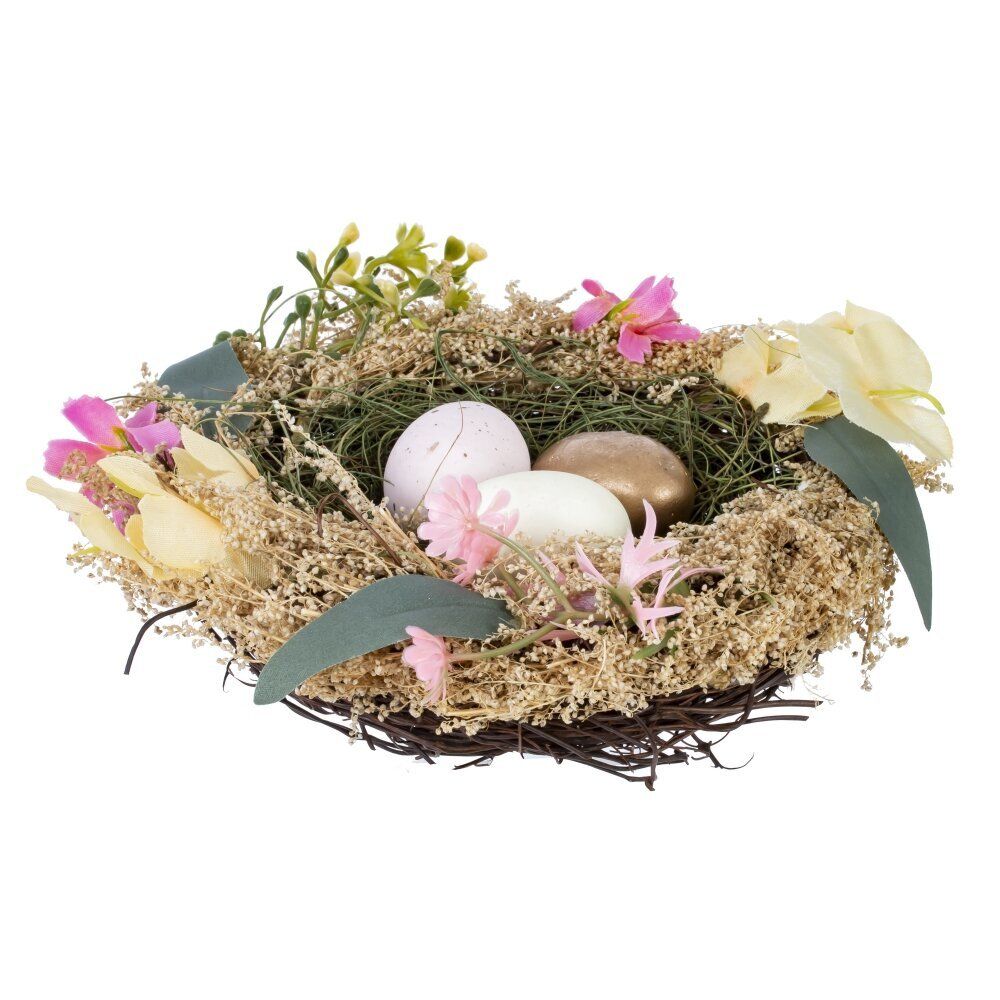 GAEM Изделие декоративное "Гнездо пасхальное", L16 W16 H5 см