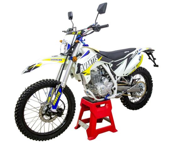 Мотоцикл кроссовый эндуро AVANTIS FX 250 LUX (172FMM, ВОЗД.ОХЛ.) ПТС