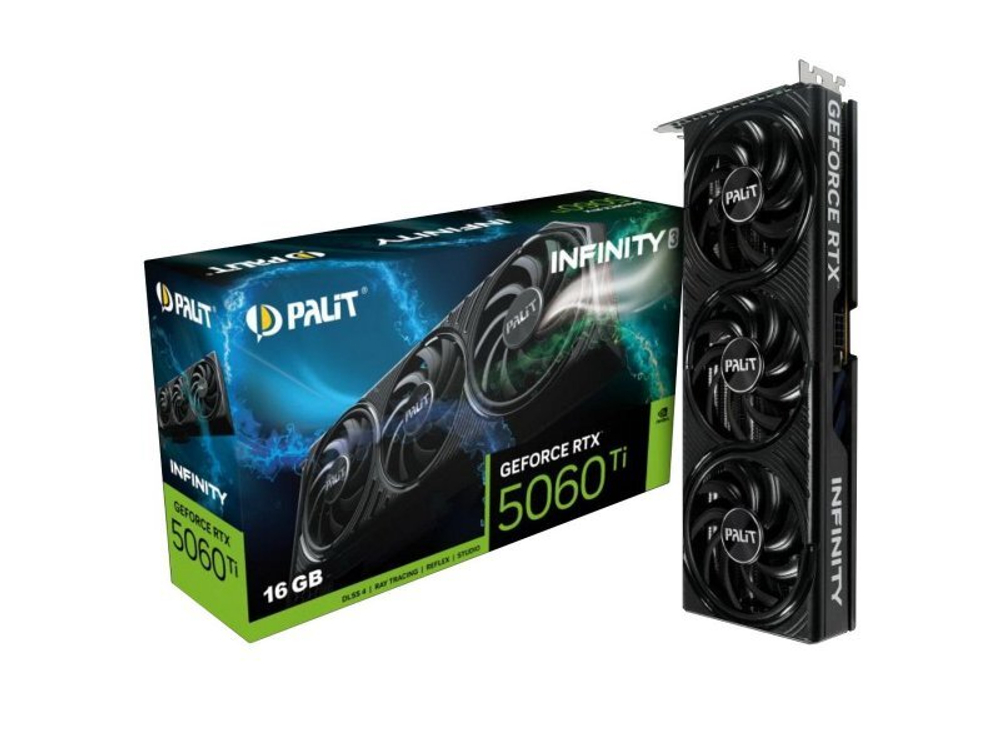 Видеокарта Palit Nvidia GeForce RTX 5060 Ti [NE7506T019T1-GB2061S]