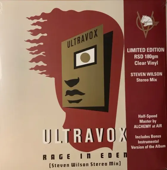 Ultravox – Rage In Eden - Clear - 2LP