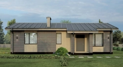 Проект Дома 75,52 кв. м К-75