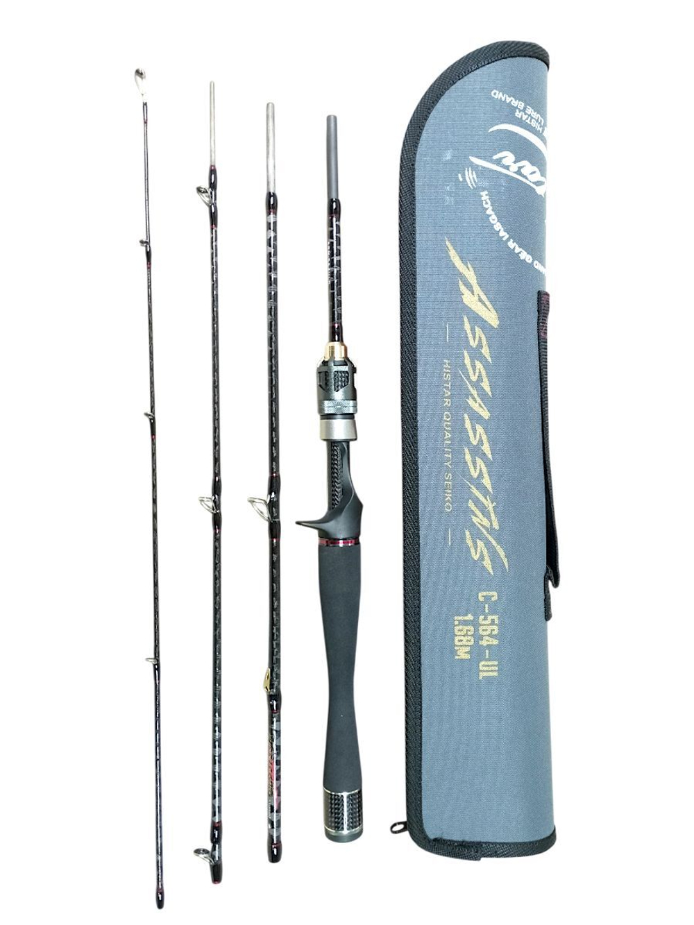 Спиннинг кастинговый Histar Assassins тест 1-6 гр длина 168 см