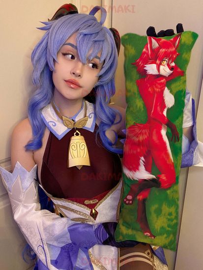 Мини дакимакура Фурри из Фурри арт. M0661, 60х20 см