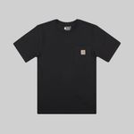  Футболка мужская Carhartt Heavyweight Pocket Relaxed Fit артикул:103296 - купить в магазине Дайс