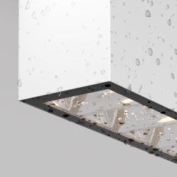 Трековый однофазный уличный светодиодный светильник Maytoni Elasity IP   O-TR01-2-S-10WW3K