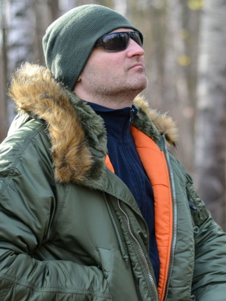Куртка Аляска Alpha Slim Fit N-3B Parka (оливковая - s.green/orange)