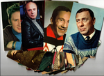№51 Открытки Артисты и актёры СССР 1970–1980-е г. 25 штук. Цветные, чистые, без повторов