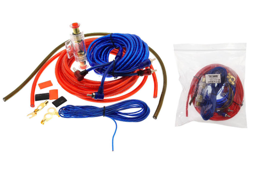 Набор кабелей для автоакустики 10GA 4,5-метра