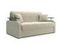 Диван Денвер 1,6 - Velutto 17 бежевый/  коричневая накладка
