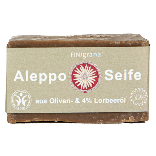 Мыло Finigrana Aleppo с 4% лаврового масла, 180 гр