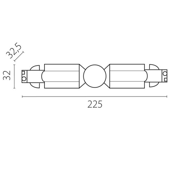 Соединение с меняющимся углом к треку 5040xx-(F)/(R) Quattro Lightstar 504156-FRPI