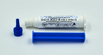 Паста теплопроводная КПТ 8 (12 мл шприц)