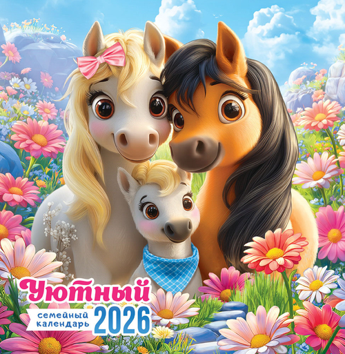 Календарь на скрепке (ПК) Символ года. Уютный календарь