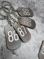 Номерки на ключи металлические 86-90