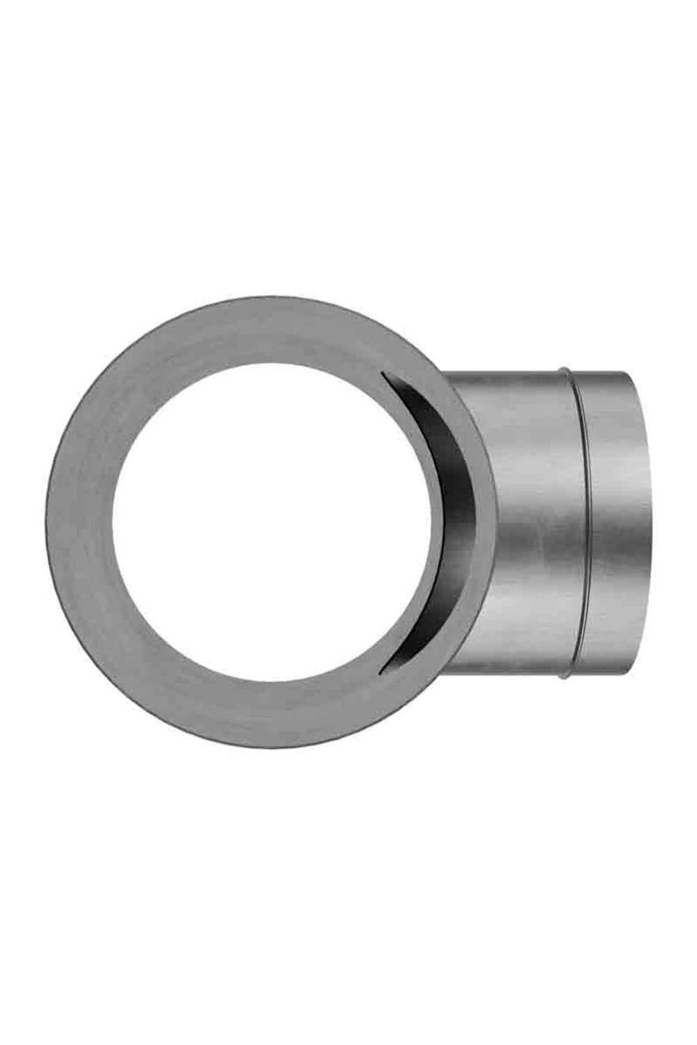 Тройник TRG D125 с выходом D100 оцинк.сталь ERA PRO