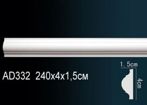 Молдинг гибкий AD332