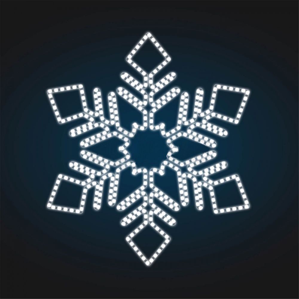 Светодиодная Снежинка