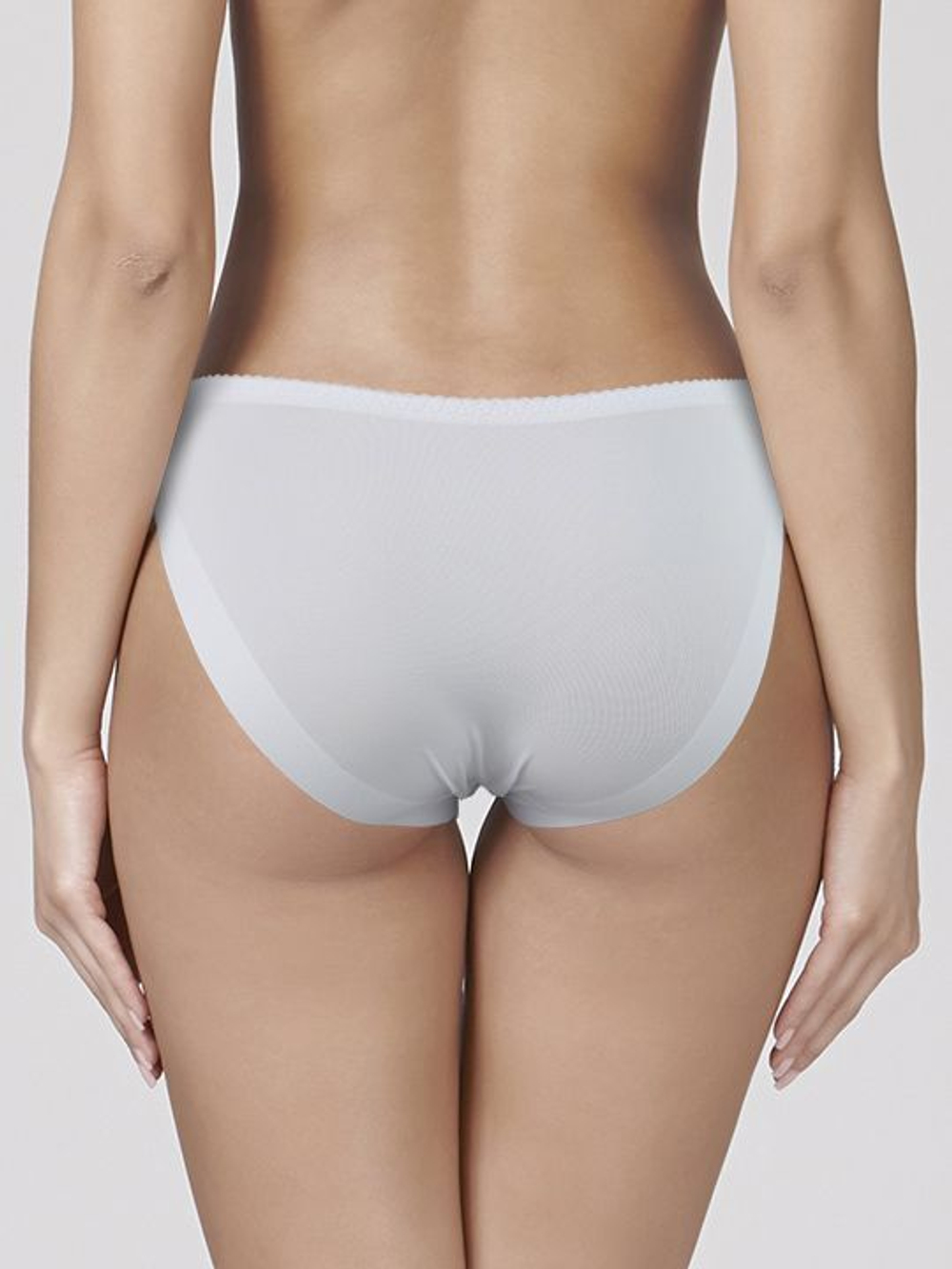 Трусики-слипы из эластичной микрофибры (Размер: M) (Цвет: черный)