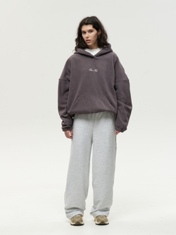 Drawstring Hoodie Grey Excalibur