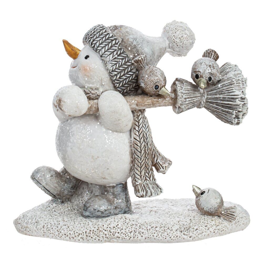 GAEM Фигурка декоративная "Снеговик", L11 W5 H10 см