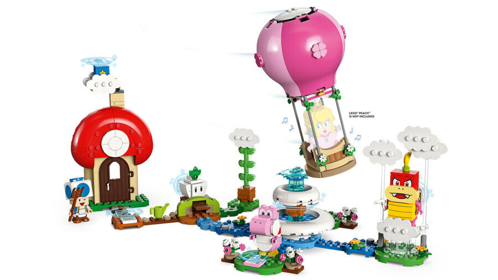 Конструктор LEGO Super Mario 71419 Полет на воздушном шаре в саду Пич