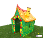 Тематическая игровая зона Сказочный домик из экопластика