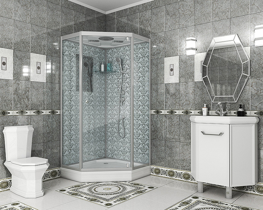Душевая кабина Niagara Luxe 90x90 NG-7701DW без гидромассажа