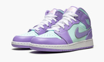 Air Jordan 1 Mid GS "Purple Aqua"
